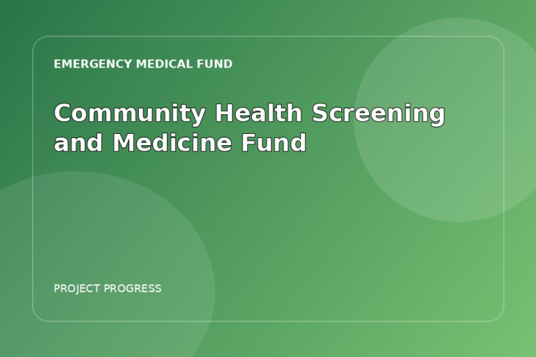 Community Health Screening and Medicine Fund gallery image 2