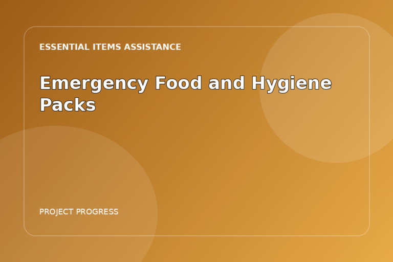 Emergency Food and Hygiene Packs gallery image 2