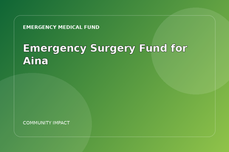 Emergency Surgery Fund for Aina gallery image 1