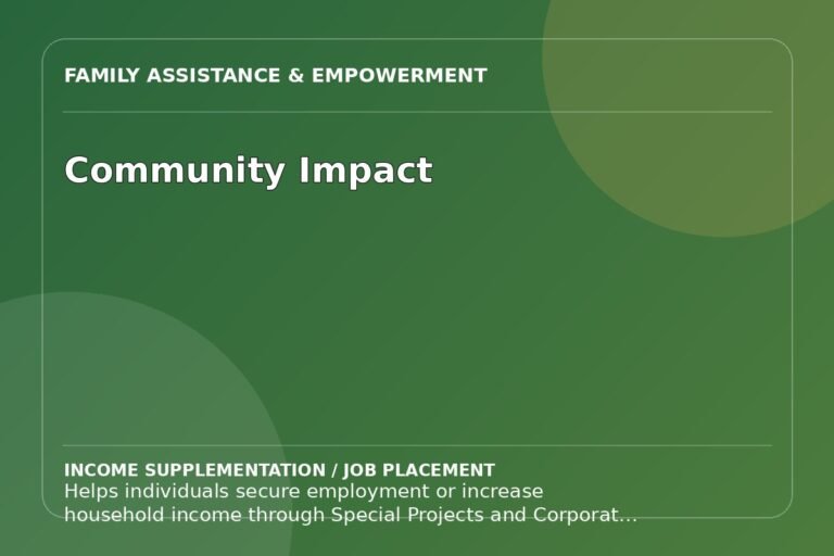 Income Supplementation / Job Placement gallery image 2