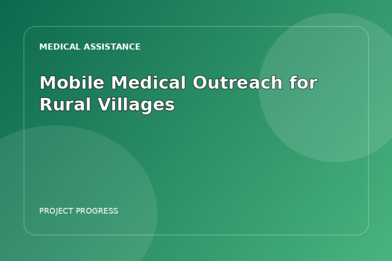 Mobile Medical Outreach for Rural Villages gallery image 2